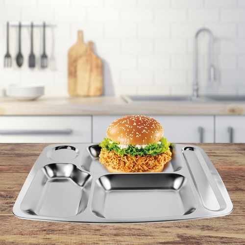 Divided food serving - food,
