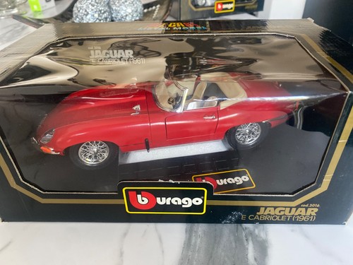 Burago jaguar type - burago, e-type