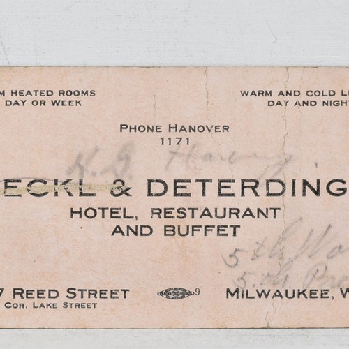 1930s eckl deterding hotel - eckl,
