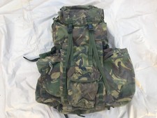 Grade2 British Army PLCE Inf Bergen (A) with Detachable Side Pouches (No Frame)