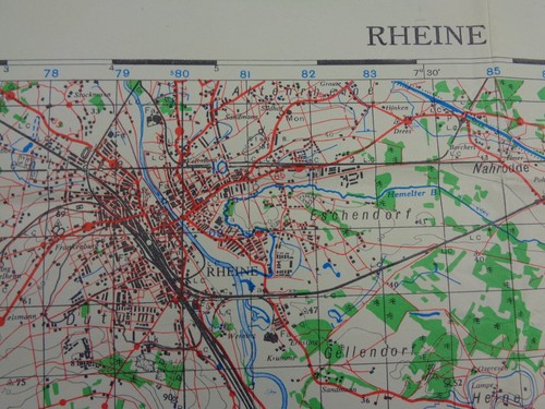 Ww2 british map germany - british,