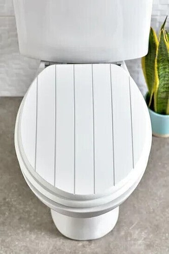 Universal wooden toilet seat - wooden,