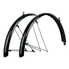 SKS Bluemels Mudguard Set - Suit's 700c Wheels (Black, 45mm Width)