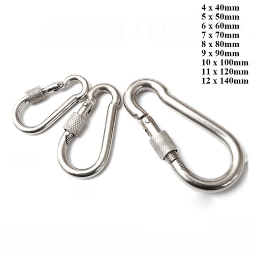 Screwgate karabiner stainless - screwgate,
