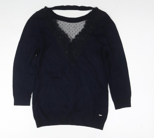 Morgan womens blue round neck - morgan,