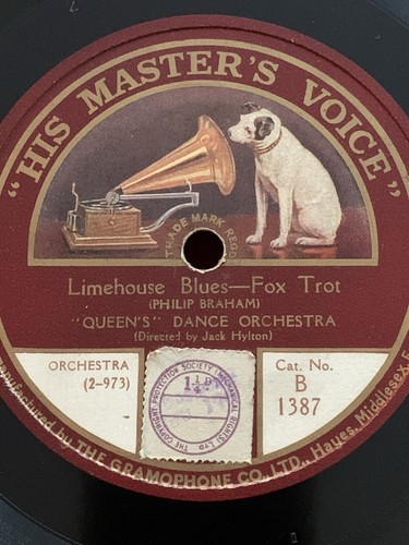 78rpm hmv b1387 queens dance - hmv,