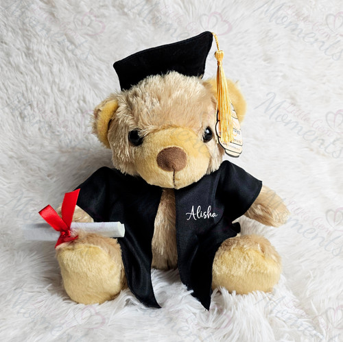 Personalised graduation teddy - personalised,