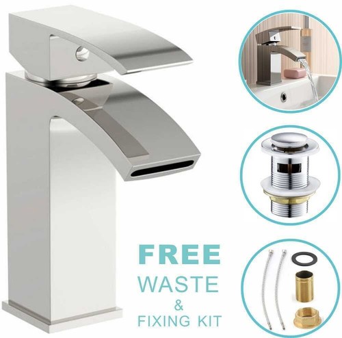 Modern bathroom basin sink tap - sink,