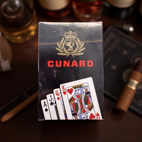 Cunard playing cards - cards, 🏭