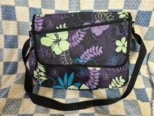 Roxy Quiksilver Floral Messanger / Laptop School Bag