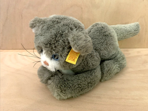 Steiff grey plush - grey, kitty