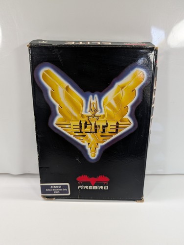 Elite atari big box game - elite,