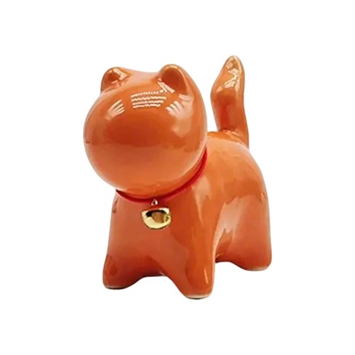Delightful ceramic kitten - delightful,