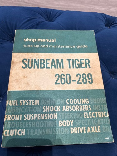 Sunbeam tiger 260 289 - 260,