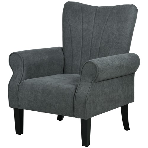 Homcom modern accent - modern, chair