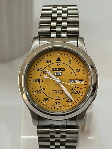 Seiko military yellow dial