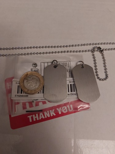 Army style dog - tag, 2