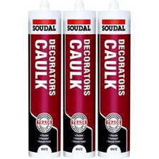 Soudal Decorators Caulk White