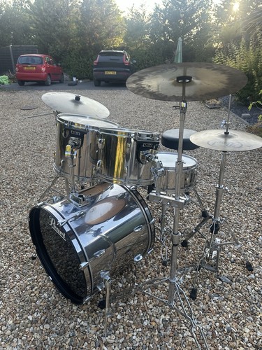 Pearl export drum kit with - export,