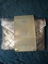 KIKO Milano Holiday Premier Mini Lipstick Gift Set of 2, Travel Golden Case, New