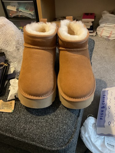 Ugg platform short boots size - ugg,
