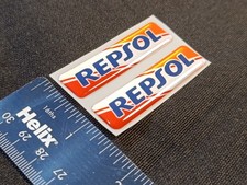 2 x Repsol Gel Decals, Helmet