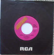 Elvis Presley - Bridge Over Troubled Water - Golden Grooves RCA 500 - Jukebox 45