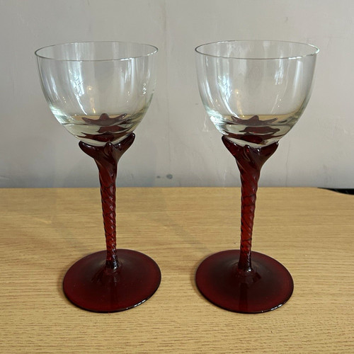 Set vintage clear - set,