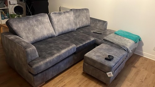 Dfs grey freya velvet - dfs,
