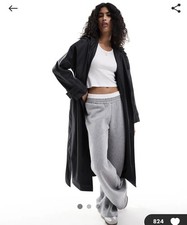 Rubberised Hooded Trench Coat  Size L