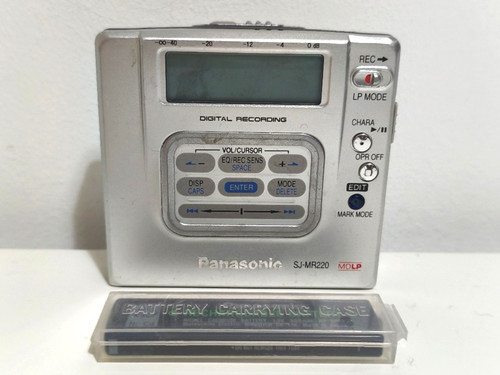 Panasonic mr220 minidisc - sj-mr220,