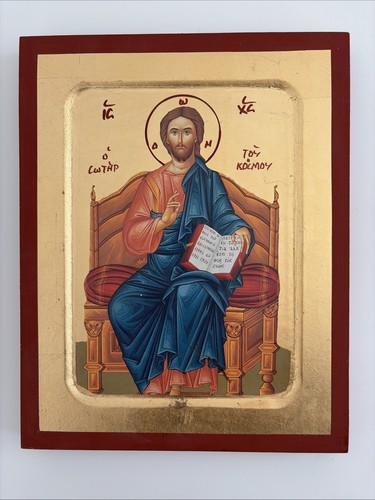 Greek orthodox icon christ - orthodox, of