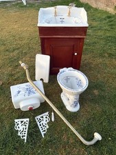 Vintage Sanitan Victorian Blue