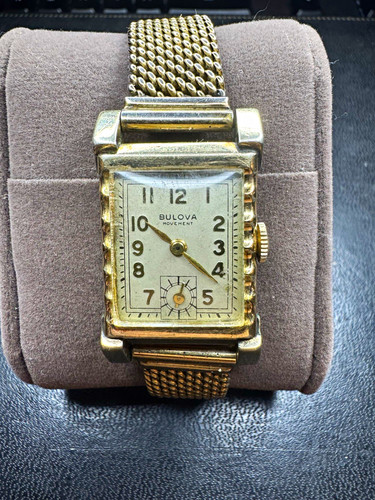 Bulova vintage rectangular - bulova,