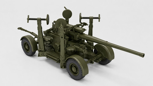 Ww2 british 3 7 - 1/72, 3.7