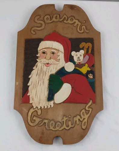 Hand carved painted - carved,