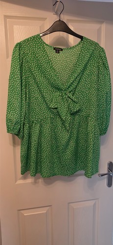 Boohoo womens green white spot - womens,