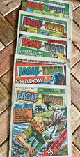 Eagle and Tiger comics x 5