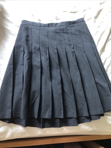 Grey school skirt - grey,