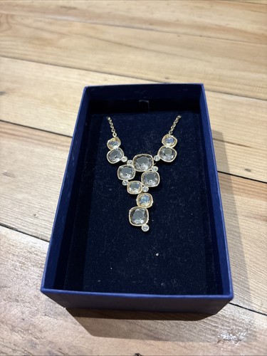 Swarovski gold pendant - swarovski,