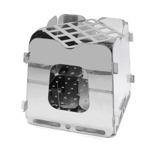 Flatpack camping stove wood - flatpack,