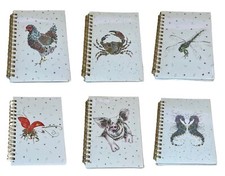 Doodleicious Quality A6 Note book - 80 Lined Pages - 15cm x 10.5cm - 6 Designs