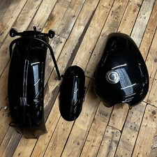 Genuine 2018 Triumph Bonneville Bobber Black Fuel Tank and Fenders mudguards