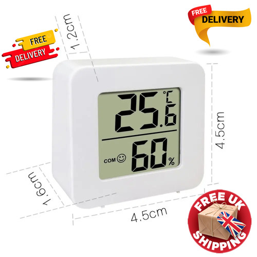 Digital lcd room thermometer - lcd,