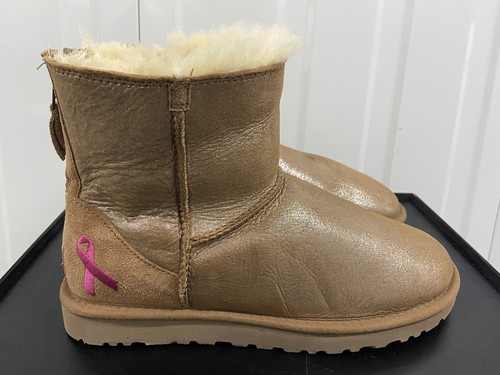 Ugg shiny classic - shiny, zip