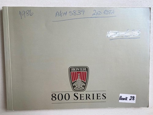 Rover 800 series 825i - rover, &