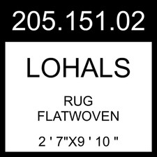 IKEA LOHALS Rug Flatwoven Natural  2 ' 7"x9 ' 10 " 205.151.02