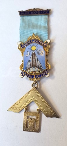 Masonic past masters - past, jewel