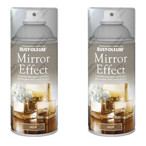 Rust oleum gold mirror - 2x, rust-oleum