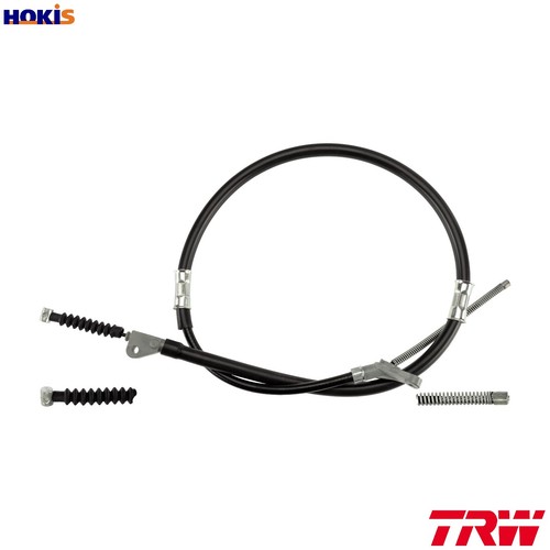 Cable pull parking - pull, brake